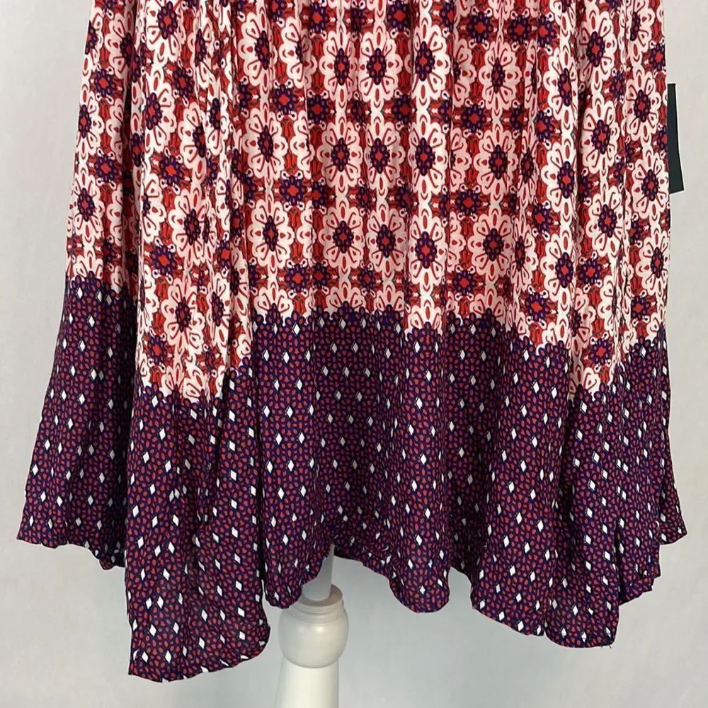 Lulu's Multi-Color V-Neck Mini Dress - Picture 7 of 16
